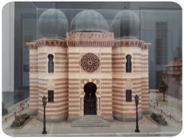 Rekonstruktion der Synagoge